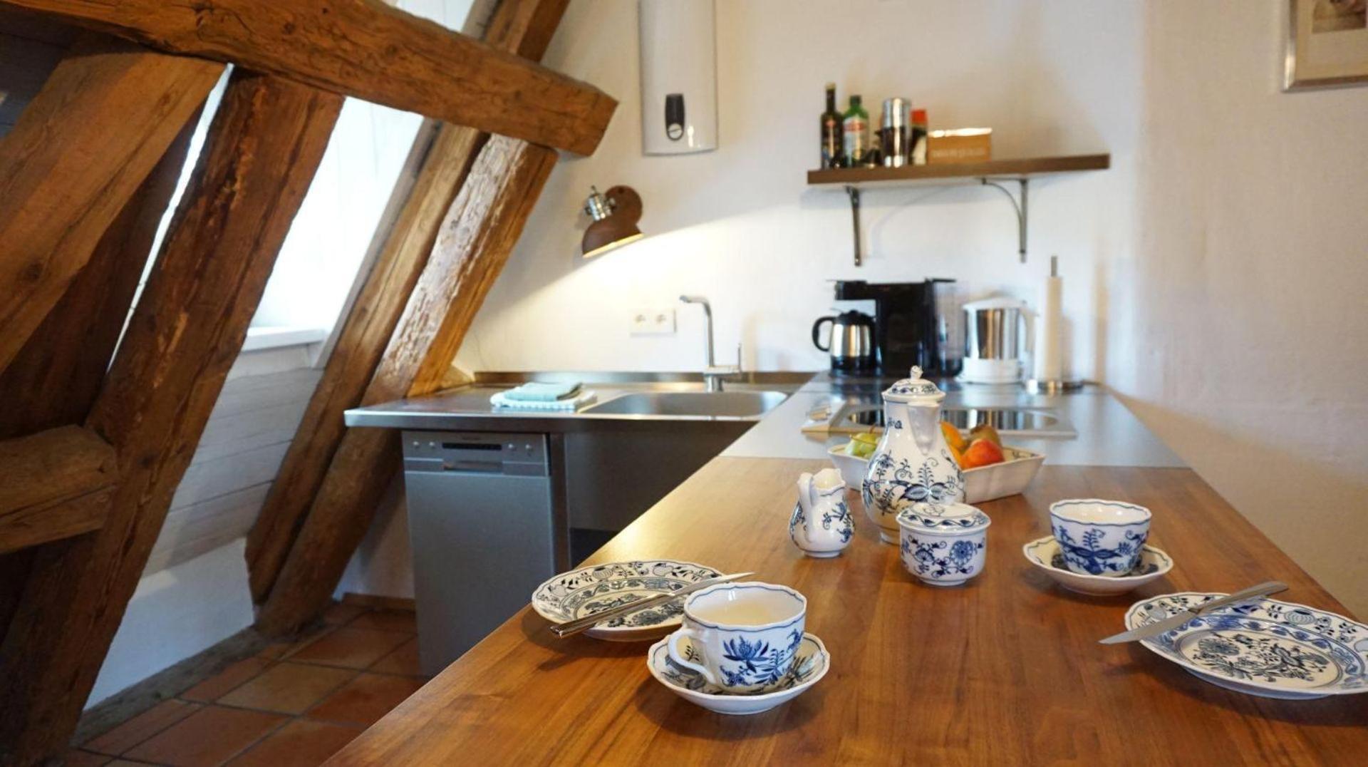 Ferienwohnung Am Klosterhof Meersburg Dış mekan fotoğraf